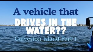 GALVESTON GETAWAY PART 1 Duck tour and beach ride Ep 6 [upl. by Laehplar]