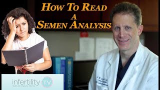 How to read a semen analysis  Infertility TV [upl. by Siriso]