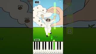 Wednesday Finger Heart Fancy Refill fash  Piano Tutorial [upl. by Yerffoj665]