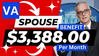 3388  SPOUSE MONTHLY BENEFIT [upl. by Norine728]