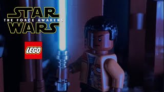 LEGO Star Wars Finn and Rey vs Kylo Ren [upl. by Rramal]