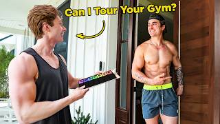 Asking Youtube Millionaires to Tour THEIR Home Gym [upl. by Tabib]