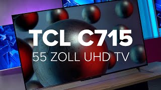 QLEDTV  Bestes PreisLeistungsVerhältnis  TCL C715 im Test  Computer Bild deutsch [upl. by Bottali]