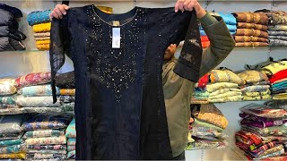 Ladies Readymade Dresses Market In Rawalpindi  Fancy Partywear Dresses  Bin Saeed Winter 2023 Suit [upl. by Assira]