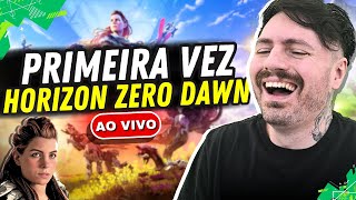 HORIZON ZERO DAWN Jogando pela primeira vez AO VIVO [upl. by Nnairet685]