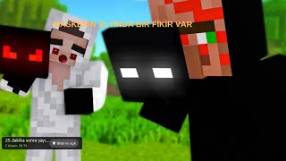 Maskenin Altında Fikir Var BoraLo edit short boralo minecraft [upl. by Notsrik]