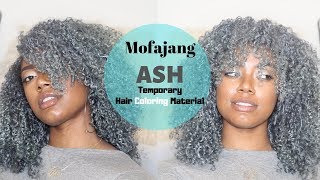 WASH amp GO Tutorial MOFAJANG HAIR COLOR WAX on NATURAL HAIR [upl. by Acilef325]