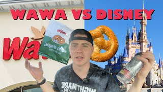 Disney Pretzel Vs Wawa Pretzel [upl. by Aelat]