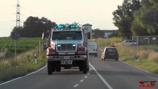 Engine 2 US Army Fire Department Germersheim mit Wailhorn  Bullhorn [upl. by Clapp]