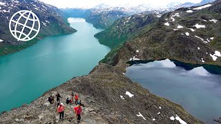 Besseggen Ridge Norway Amazing Places 4K [upl. by Aurora258]