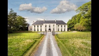 GeorgianInspired Manor in Ballyragget Leinster Ireland  Sothebys International Realty [upl. by Spike]