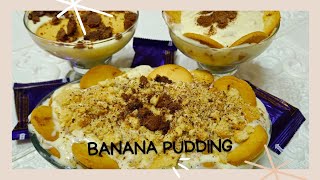 Magnolia bakery inspired banana pudding without nilla wafer instant pudding mix and whipped cream [upl. by Burgess]