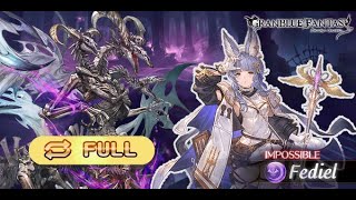 Granblue Fantasy Showcase  Tikoh  Fediel  Full Auto Solo Battle [upl. by Cherish]