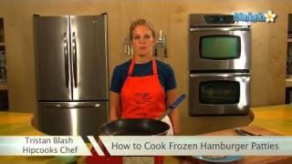 How to Cook Frozen Hamburger Patties [upl. by Eniron]