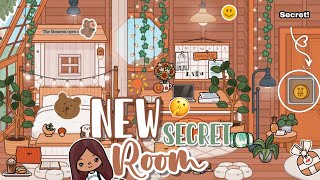 ✨New Secret Room in Toca Boca🧺New Update Big Family Home🧸House Design Tocalifeworld  Makeover [upl. by Nicko]