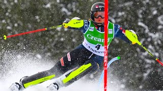 FIS Alpine Ski World Cup  Womens Slalom Run 1  Soldeu AND  2024 [upl. by Auop267]