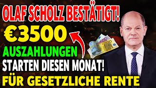 Gesetzliche Rentenversicherung kündigt 3500 € Einmalzahlung an – Auszahlung beginnt indiesem Monat [upl. by Dleifniw921]