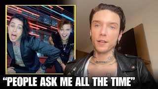 Why Andy Biersack is in the Falling in Reverse quotBad Girls Clubquot music video [upl. by Eesdnyl]