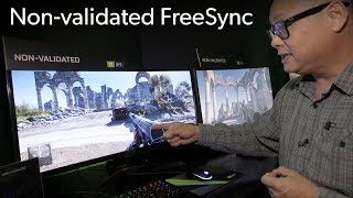 What does a nonvalidated FreeSync gaming monitor look like [upl. by Clara]