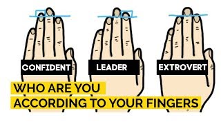 Your Finger Length Reveals Your Personality Finger Personality Test [upl. by Gilmour]