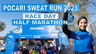 POCARI SWEAT RUN 2023  RACE DAY HALF MARATHON [upl. by Laurence]