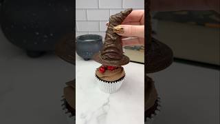 The Sorting Hat 🪄 harrypotter cakeart cakedbyrach cakedecorating chocolate shortsfeed cake [upl. by Fitzger976]