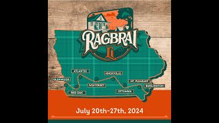 RAGBRAI LI Livestream of Post Route Announcement Interviews [upl. by Fink271]