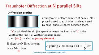 What is Diffraction grating and grating element [upl. by Ver276]