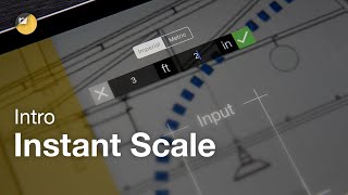 Intro to Instant Scale in Morpholio Trace – The Best Sketch amp Draw App for Architects on iPad [upl. by Pavia]