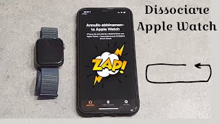 Dissociare Apple Watch da iPhone [upl. by Ashti]