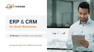 Biziverse ERP Demo  Easy amp Powerful ERP  CRM software for MSMEs English [upl. by Brie]