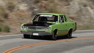 Start 400  Finish Mean Green MOPAR Violent Valiant  BIG MUSCLE [upl. by Ellierim]