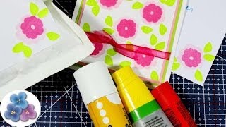 Como Sacar Pegamento del Papel Glue Eraser DIY Tutorial Scrapbook español Pintura Facil [upl. by Nroht]