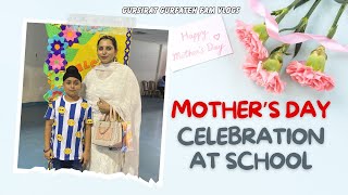 Celebrated Mothers Day at School  Gursirat Gurfateh Fam Vlogs [upl. by Neyud]