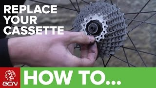 How To Change Your Cassette  Road Bike Maintenance [upl. by Suiraj943]