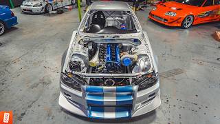 Building a Modern Day Fast amp Furious R34 Skyline  Part 5 [upl. by Yaker]