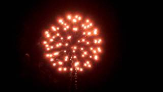 Amazing fireworks at Carolina Mudcats stadium [upl. by Eelrehpotsirhc331]