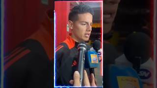 BOMBAZO  JAMES RODRÍGUEZ  NO SE SI FUE JUSTO PERÚ Vs COLOMBIA fútbol hoy james noticias [upl. by Eidolem]