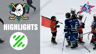 🔥 2010AAA Jr Ducks vs New England Prospx quebecpeewee aaahockey [upl. by Argyle]