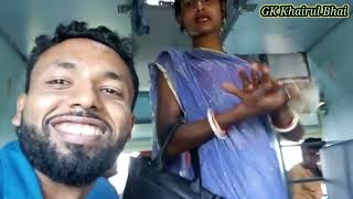 Hijra ke sath🤭 Train journey 🚃 youtubeviral youtubevideo [upl. by Lula402]