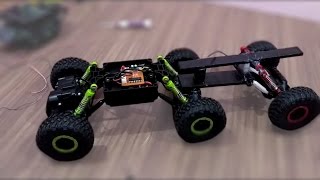 how to make 6x6 RC Truck with upgrade from 4x4 rockcrawler [upl. by Edrick]