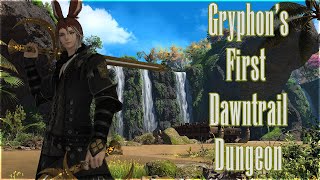 Taking on the Apex Predator  Gryphons First  Dawntrail First Dungeon [upl. by Roleat]