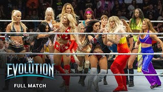 FULL MATCH  20Woman Battle Royal WWE Evolution 2018 [upl. by Keemahs]