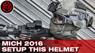 Modernizing the MICH 2000 Full Airsoft Helmet Build [upl. by Immij757]