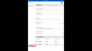 WORK ORDER COMPLETION IN SERVICEMAX [upl. by Oswal149]