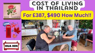 Cost of Living in Thailand  Dean and Eric in Hua Hin [upl. by Lourie]