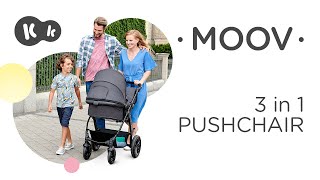 Kinderkraft MOOV 3in1 pushchair  up to 22 kg  with car seat [upl. by Chappy]