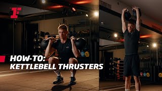 HowTo Kettlebell Thrusters I 8 [upl. by Skipton]