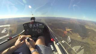 Gliding Introductory Flight  HD Cockpit Experience [upl. by Matthei]