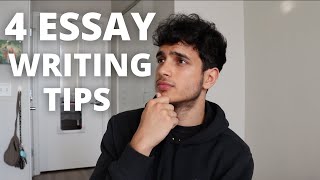 4 Essay Tips For The BEST COLLEGE Essay [upl. by Asilef]